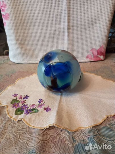 Кувшин/молочник цветное стекло