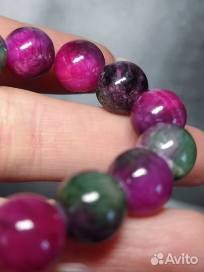 Браслет эпидот натуральный энергетический