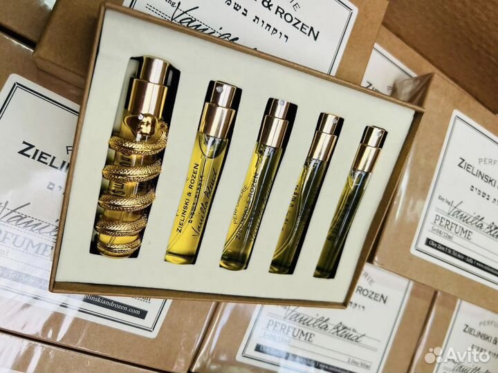Zelinski rozen Vanilla blend 5*12 ml набор