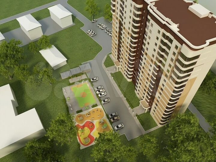 3-к. квартира, 88 м², 1/16 эт.