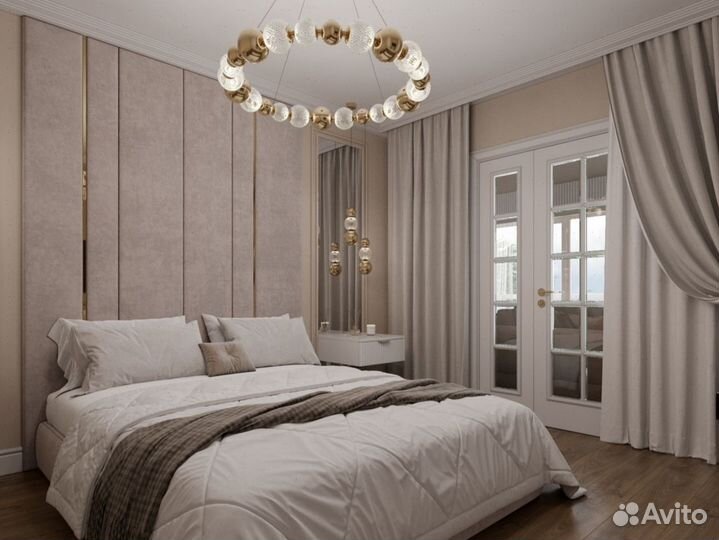 Мягкие стеновые панели / Изголовья кровати