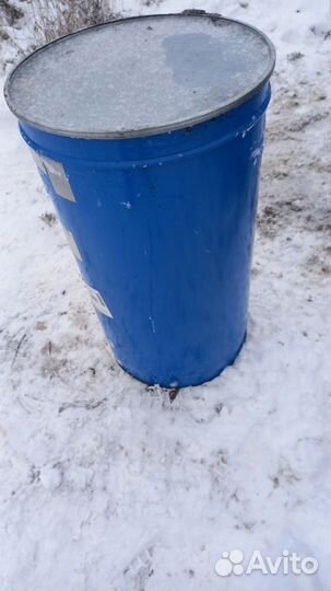 Бочка 200 литров металлическая пищевая