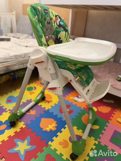 Стульчик для кормления chicco Polly easy