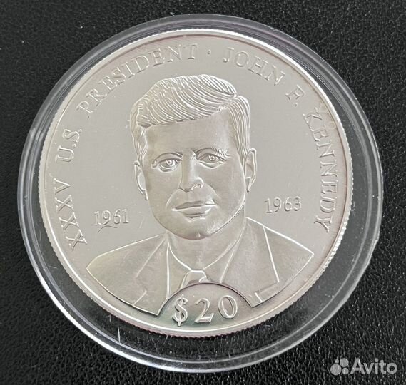 Либерия серебро