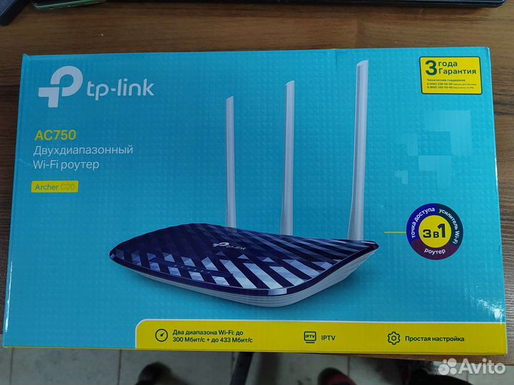 Wi-Fi роутер to link ac 750