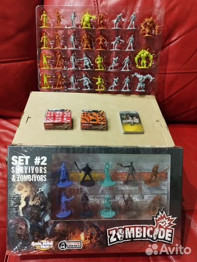 Дополнения к настольной игре Zombicide