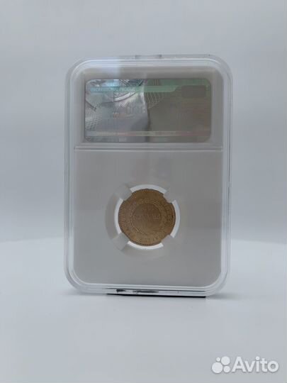 Монета Франция 20 франков (francs) 1876 Золото