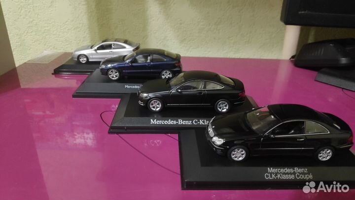 1:43 Mercedes-Benz (cl203,cl204,c204,c209)