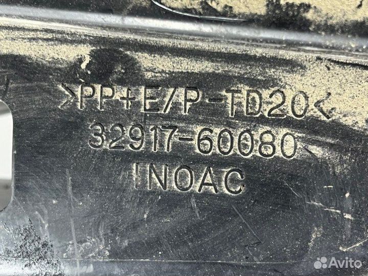 Дефлектор радиатора Lexus Lx3 570 2015-2021