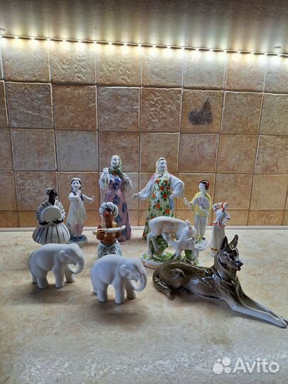 Фарфоровые статуэтки СССР