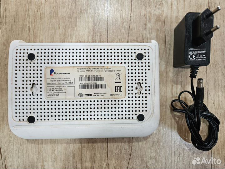 Тв-приставка и роутер