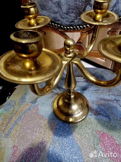 Винтажный подсвечник