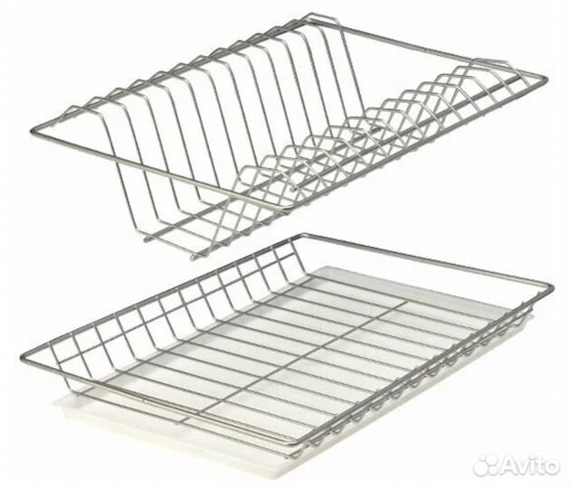 Сушилка для посуды с поддоном в шкаф 60 см