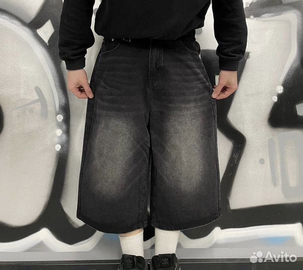 Очень широкие шорты Jaded London type y2k sk8