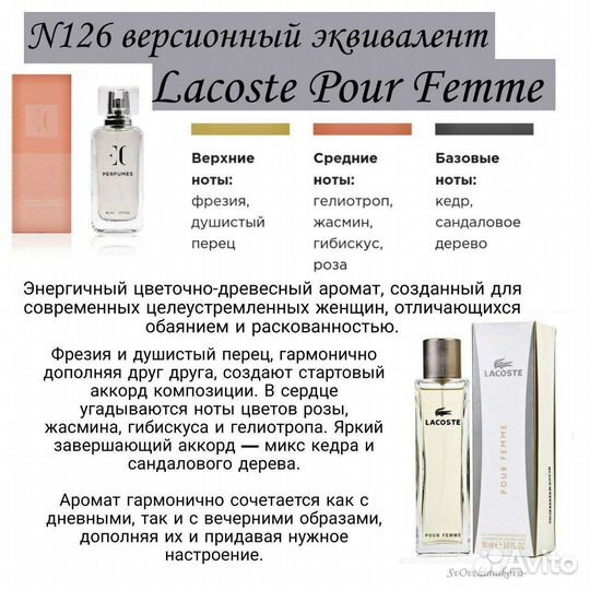 Духи Гринвей/ Chanel, Lanvin, Versace, Dior