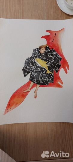 Акварельный этюд