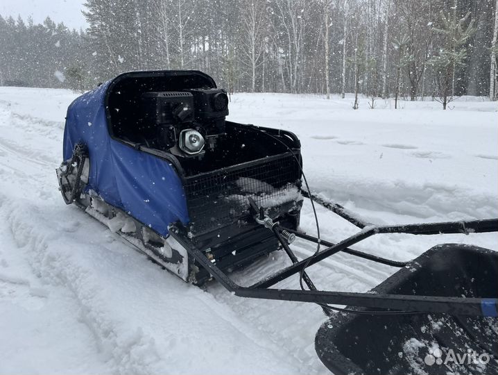 Мотобуксировщик Одногусеничный 17 л.с