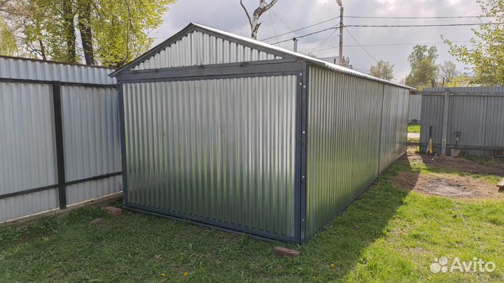 Гараж-пенал Сарай из профнастила