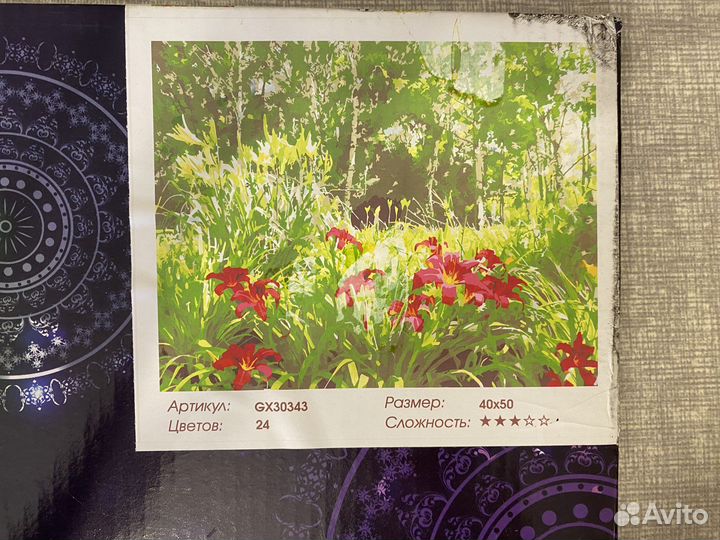 Картина по номерам 40 50