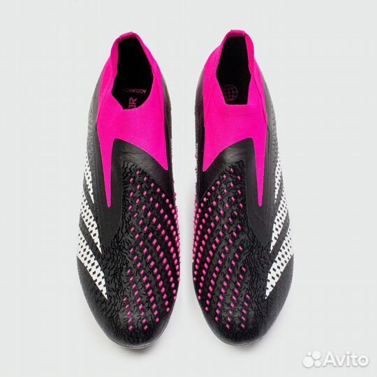 Бутсы Adidas Predator Accuracy+ FG Black Pink