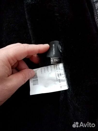 Дубленка натуральная мужская 50