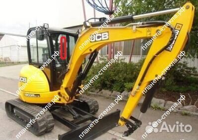 Стекло на мини-экскаватор Jcb