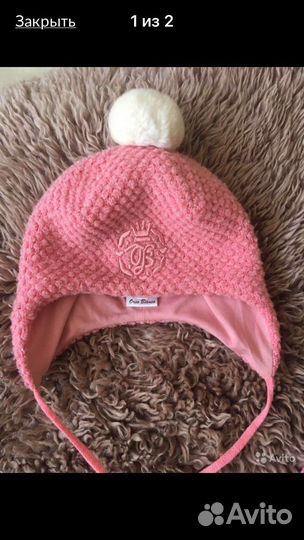 Шапочки для девочки разные