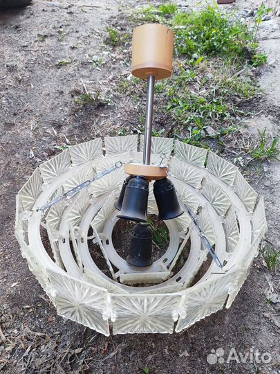 Люстра ретро винтаж СССР