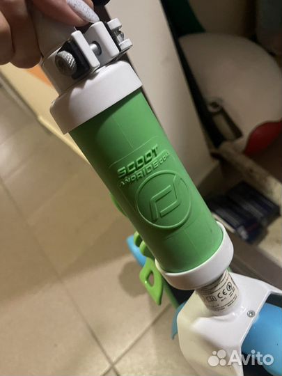 Самокат беговел 2 в 1 scoot and ride зеленый