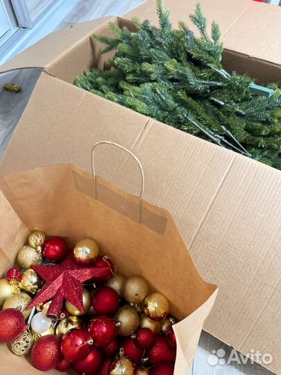 Ель искуственная литая 210