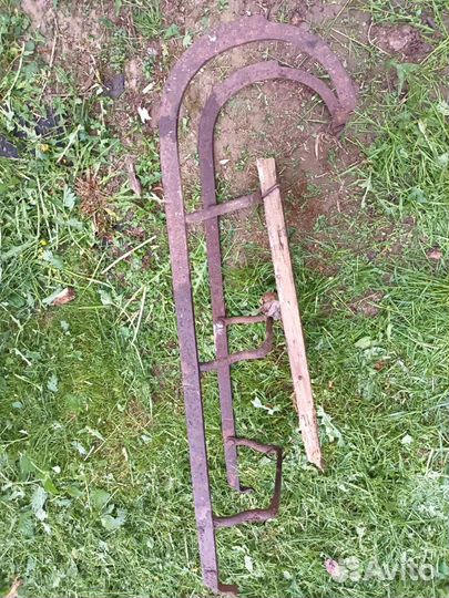 Ретро санки кованные