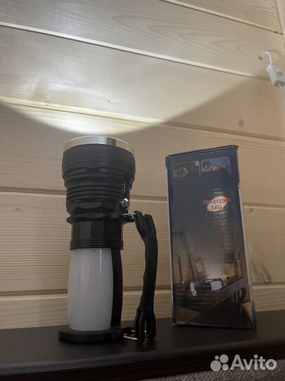 Фонарик светильник повербанк