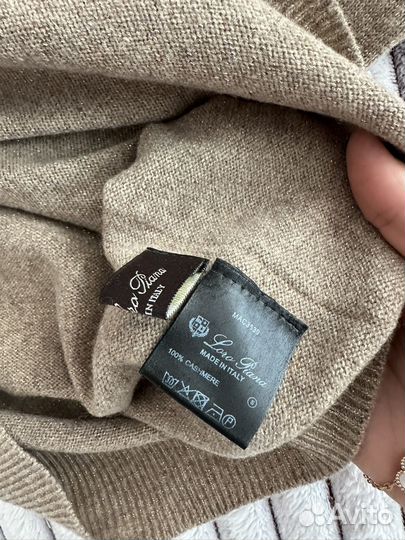 Loro piana джемпер кашемир 100%