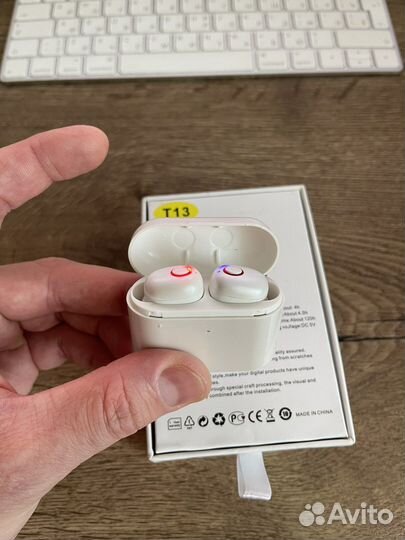 Беспроводные наушники. Информация в описании