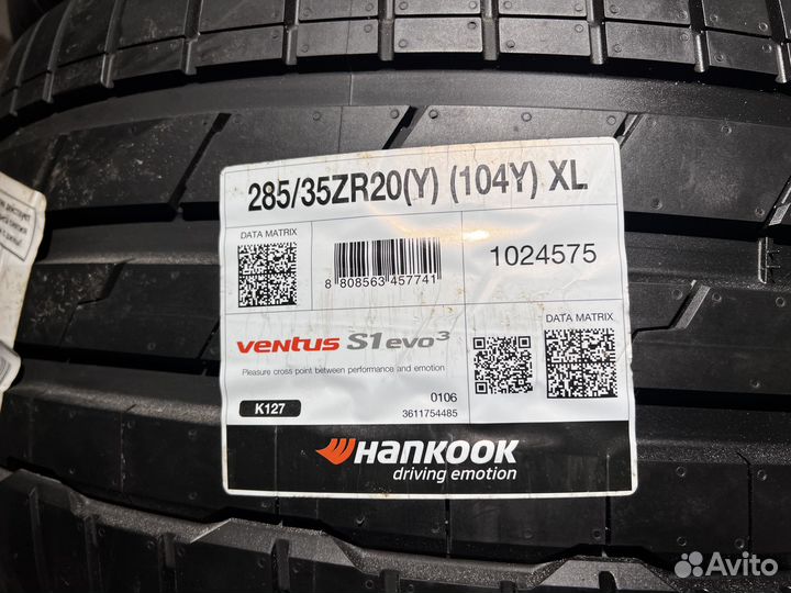 Hankook Ventus S1 Evo 3 K127 285/35 R20