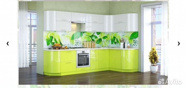 Кухонный гарнитур на заказ от фабрики