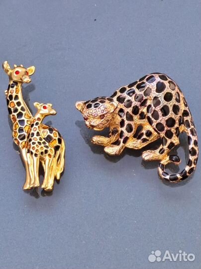 Винтаж брошь Park Lane США