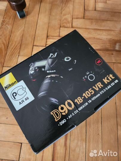 Nikon d90 18-105 VR Kit
