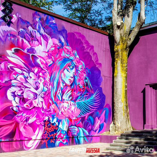 Роспись стен / художественное оформление фасада