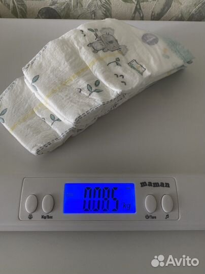 Детские электронные весы Maman с рождения