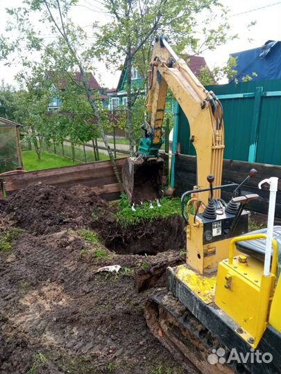 Услуги мини экскаватора