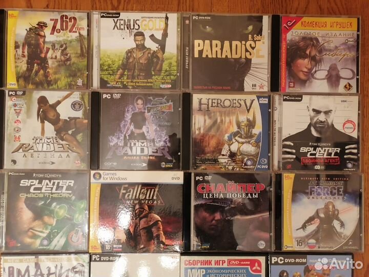 Компьютерные игры для пк на CD и DVD дисках