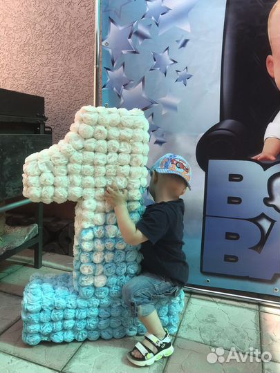 Цифры 1,2 на день рождения)