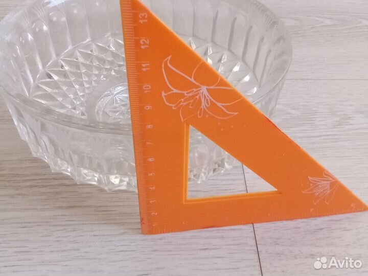 Хрустальная фруктовница СССР