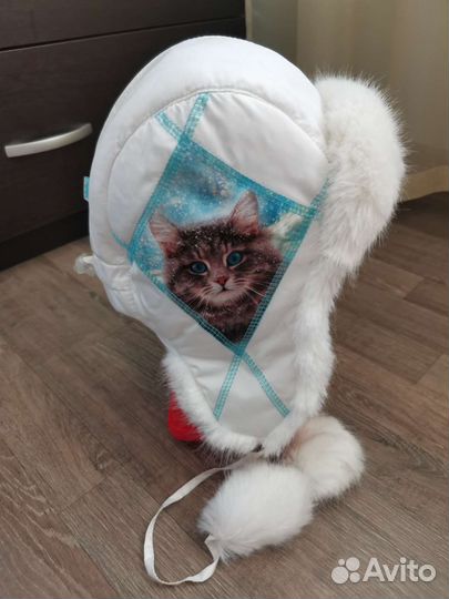 Шапка зимняя для девочки 54