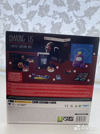 Игра для ps5 Among us impostor edition