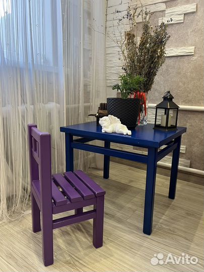Столик со стульчиком