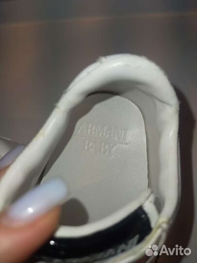Пинетки Armani оригинал для ребенка