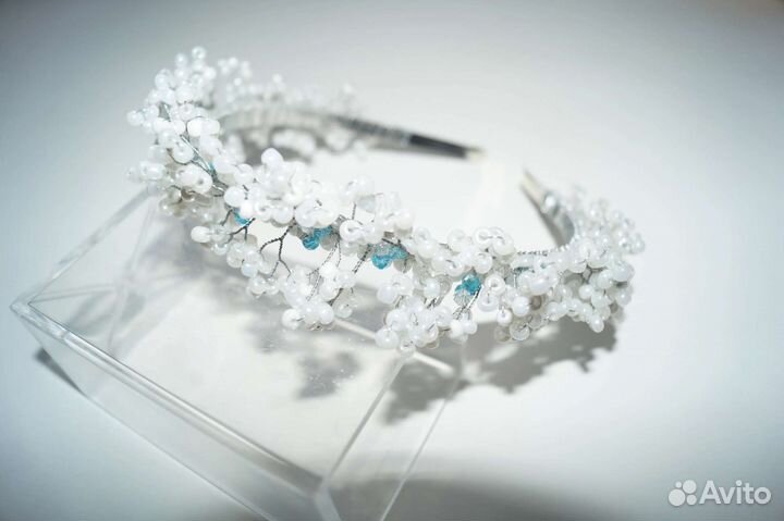 Ободок для волос ручной работы