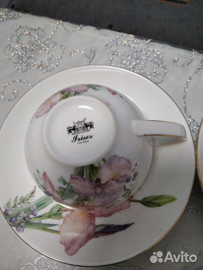 Фарфоровые чайные пары